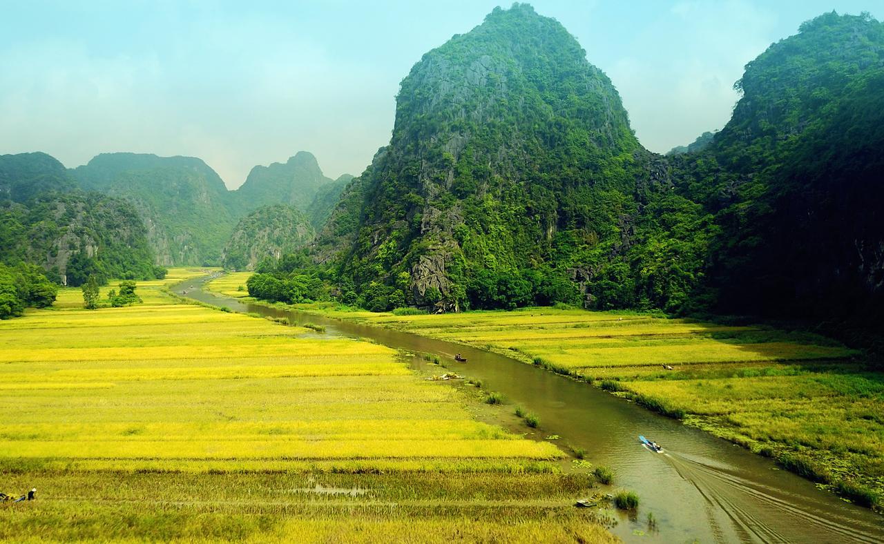 Tam Coc Golden Rice Hotel Ninh Bình Kültér fotó